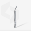 Professional Eyelash Tweezers With Fiber Tips EXPERT 45 TYPE 2 (L-Shaped, 40') TE-45/2